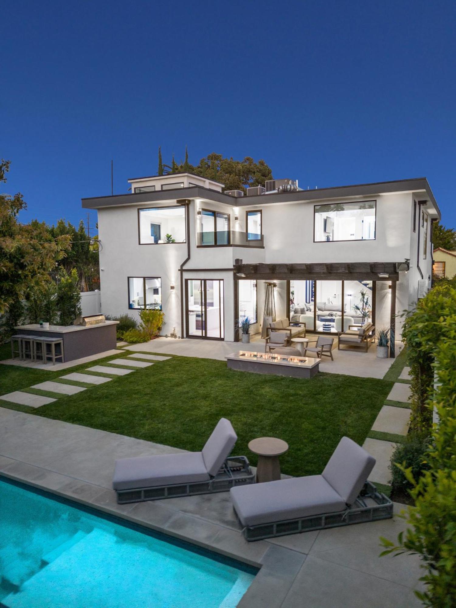 Villa Curson Modern Los Angeles Esterno foto