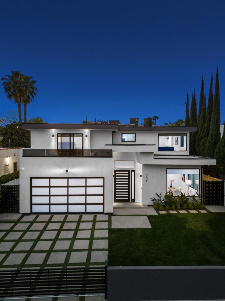 Villa Curson Modern Los Angeles Esterno foto
